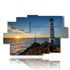 Tableaux phare de la mer