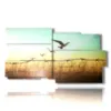 paintings abstract nature in flight - version: 10 pannelli 183x100cm