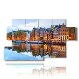 Photo of houses in Amsterdam