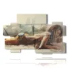 tableaux representant des femmes allongees - version: 10 pannelli 176x115cm