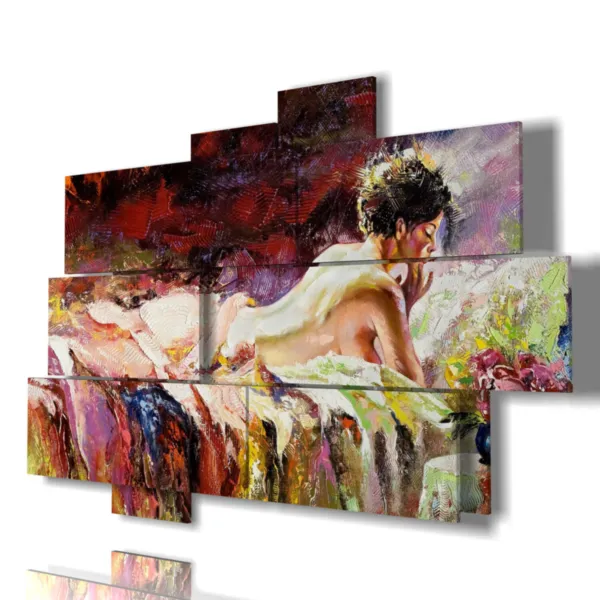 Kunst mit Frauen von hinten