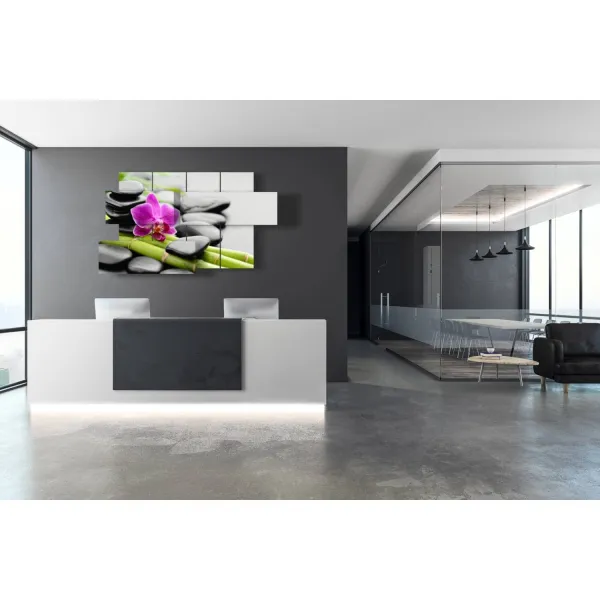 Paintings with natural stones