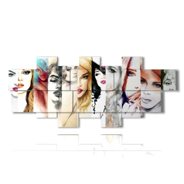 tableaux représentant des femmes