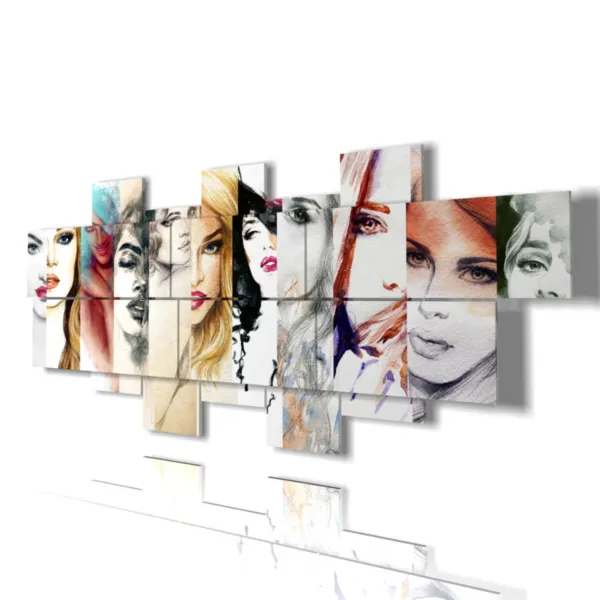 Paintings depicting women