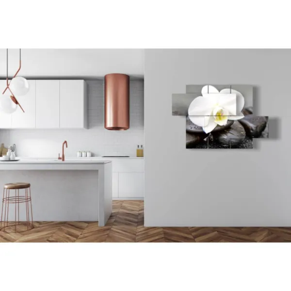 tableaux floraux blancs