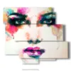 quadri donne bellissime con sprazzi di colore - version: 6 pannelli 113x99cm