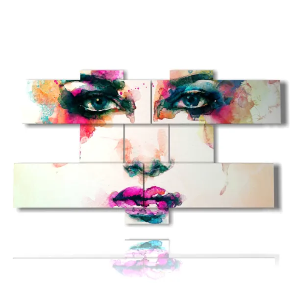 ''Gemälde von wunderschönen Frauen''