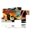 tableaux representant les femmes et la musique - version: 9 pannelli 184x106cm