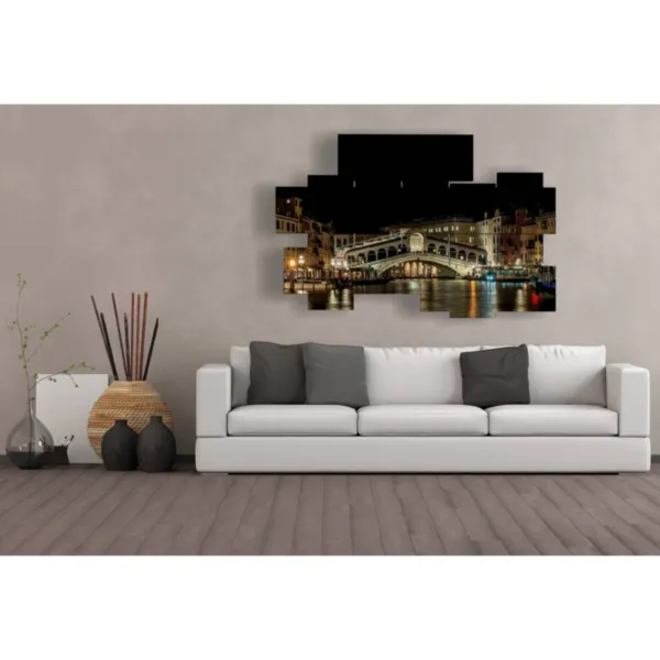 Poster Venedig bei Nacht