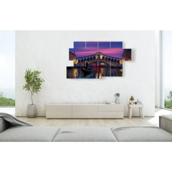 decorazioni notturne Venezia centro