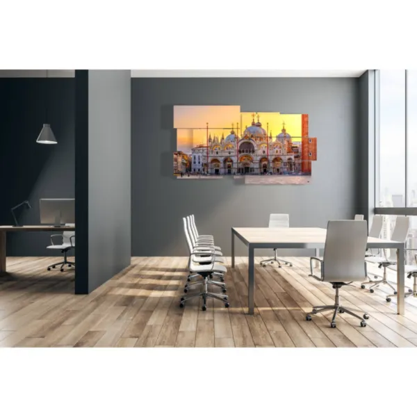 Tableaux de Venise, place Saint-Marc, fresques murales