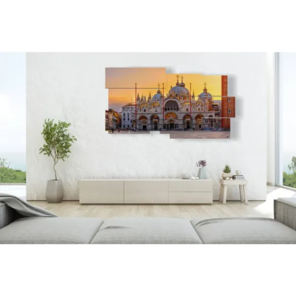 tableaux Venise Place Saint-Marc tableau ancien