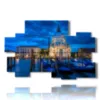 painting of venice basilica of santa maria della salute - version: 10 pannelli 176x115cm