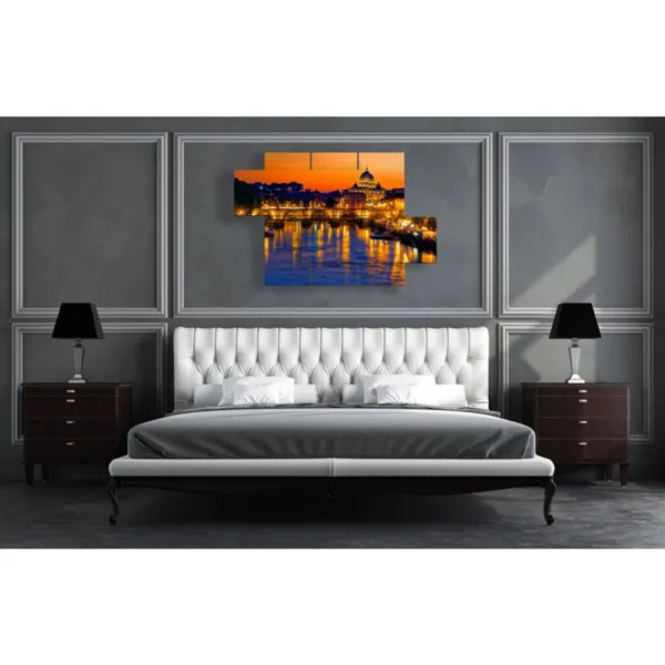 decorazioni roma di notte