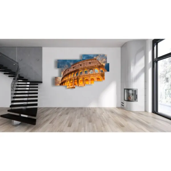 Cuadros del Coliseo nocturno