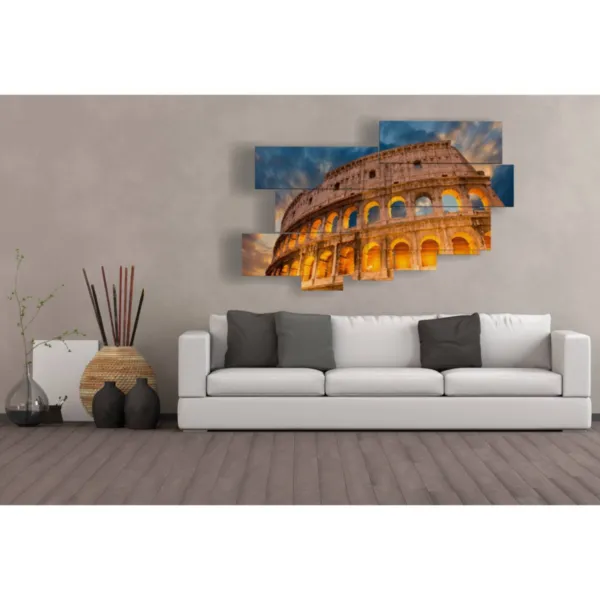 Nighttime Colosseum prints