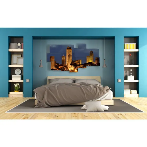 décoration avec photos des plus belles villes italiennes