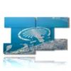 photo dubai mare painting of the palm islands - version: 9 pannelli 177x101cm