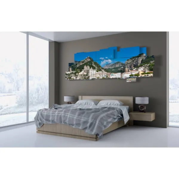 póster de decoración de ciudades italianas