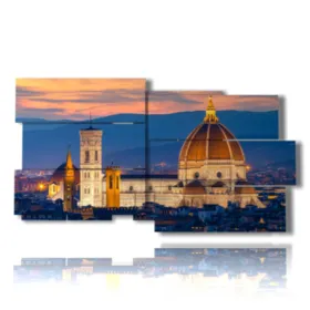 Porcelain picture Florence