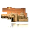 painting representing a photo of egypt - version: 9 pannelli 180x103cm