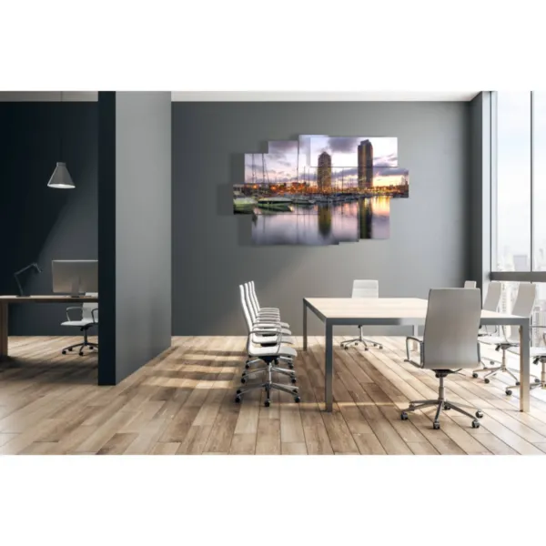 Impresiones artísticas de Barcelona, España