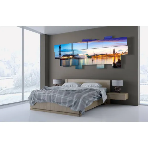 decoraciones murales con fotos de Barcelona