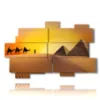 ancient egypt paintings at sunset - version: 11 pannelli 182x115cm