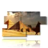 tableau historique egypte au coucher du soleil - version: 7 pannelli 157x90cm