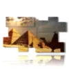 historical painting egypt at sunset - version: 10 pannelli 186x105cm
