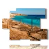 painting with egypt photos of the sea - version: 6 pannelli 129x94cm