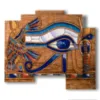 tableau avec photos egypte ancienne - version: 5 pannelli 89x77cm
