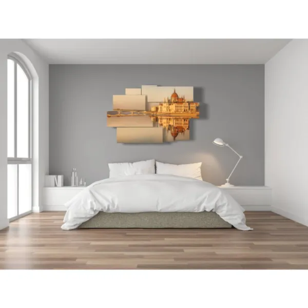 Décorations murales pour le Parlement de Budapest