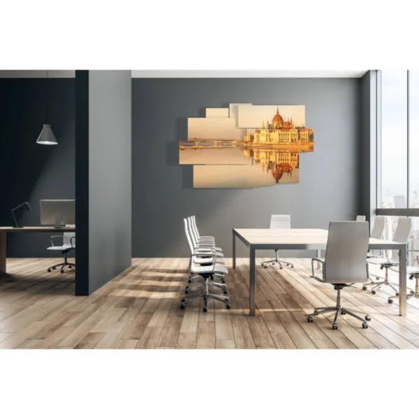 cuadros vintage Parlamento de Budapest