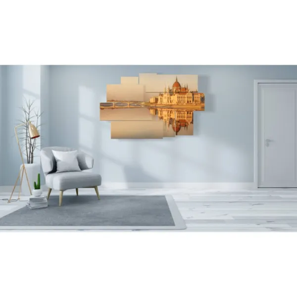 prints artistiques du Parlement de Budapest