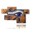 marco con foto del antiguo egipto - version: 7 pannelli 175x105cm
