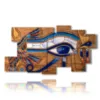 tableau avec photos egypte ancienne - version: 9 pannelli 184x100cm