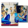 tableau avec photo cleopatre egypte - version: 4 pannelli 91x85cm