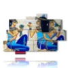 tableau avec photo cleopatre egypte - version: 10 pannelli 173x114cm
