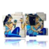 marco de fotos cleopatra egipto - version: 11 pannelli 184x104cm