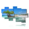painting with photos cuba mare - version: 10 pannelli 186x115cm