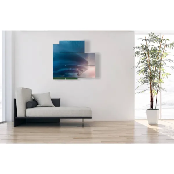 immagine di fulmine tornado stampe design moderne foto  3d Duudaart