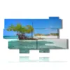 painting with photos cuba mare - version: 10 pannelli 190x110cm