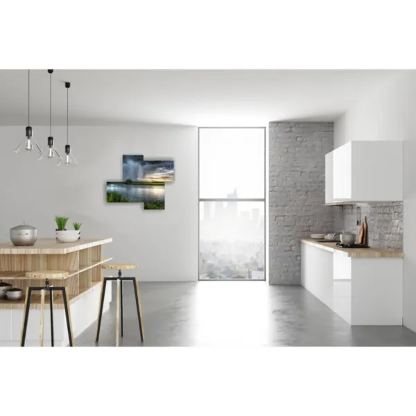 quadro temporale in arrivo stampe design moderne foto  3d Duudaart