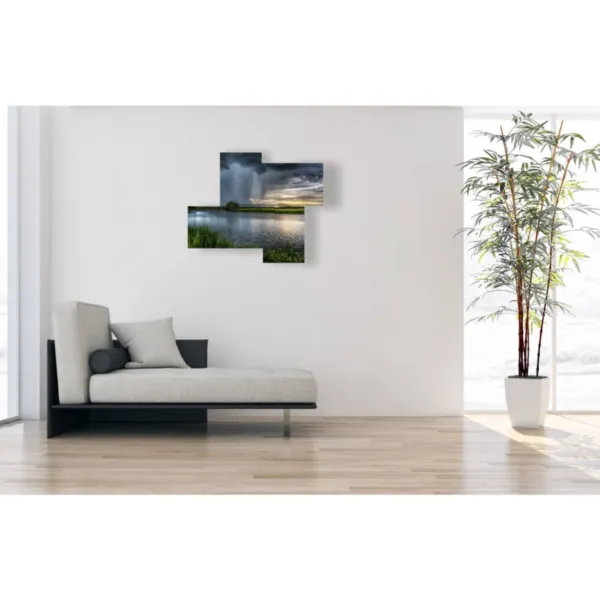 quadro temporale in arrivo stampe design moderne foto  3d Duudaart