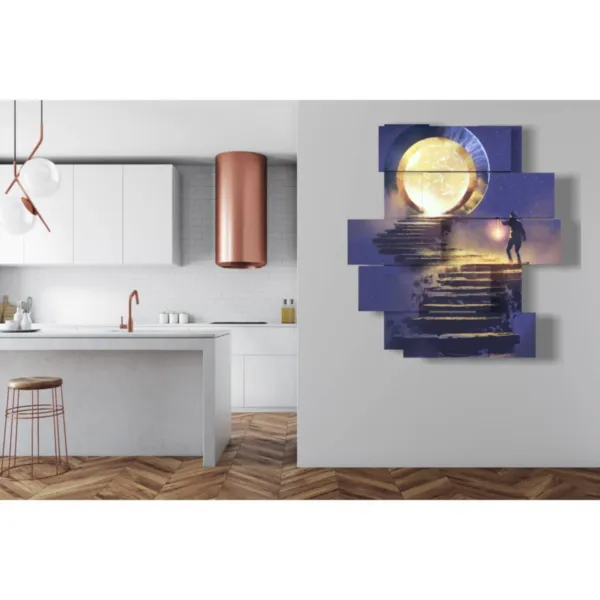 mural paintings of fantasy landscapes