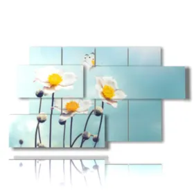  cuadros con mariposas en relieve