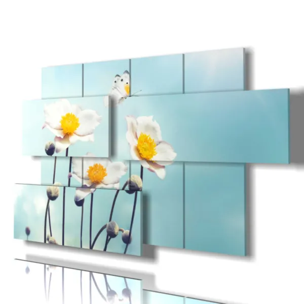 Impressions en relief avec des papillons