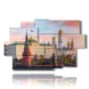 tableau avec photos des eglises de moscou - version: 9 pannelli 171x108cm
