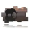 bild mit fotoelefant am horizont - version: 11 pannelli 182x115cm